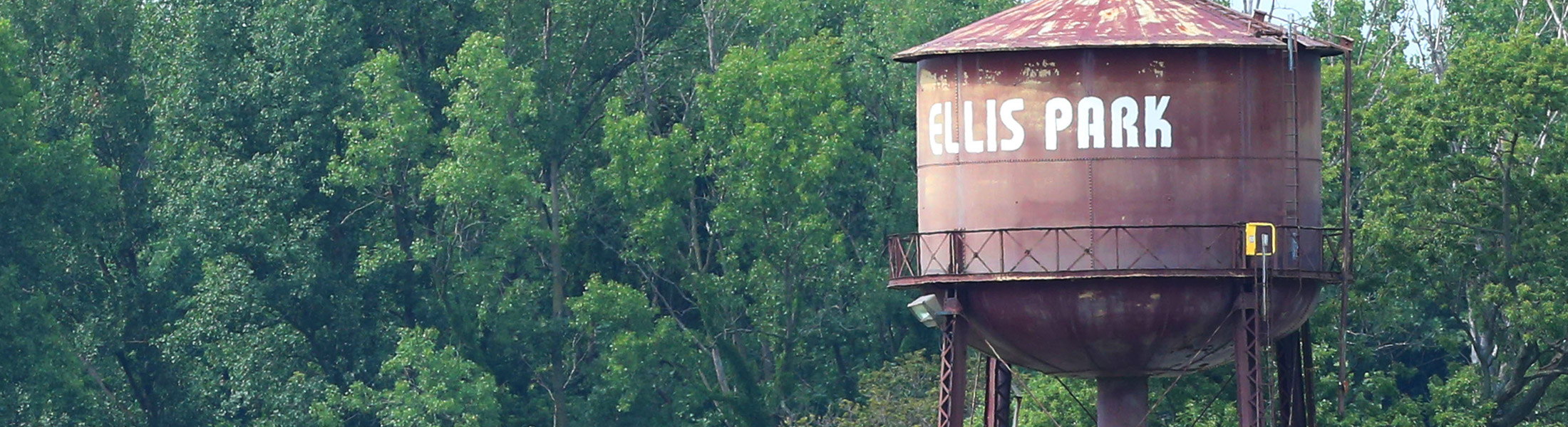 Ellis Park water tower