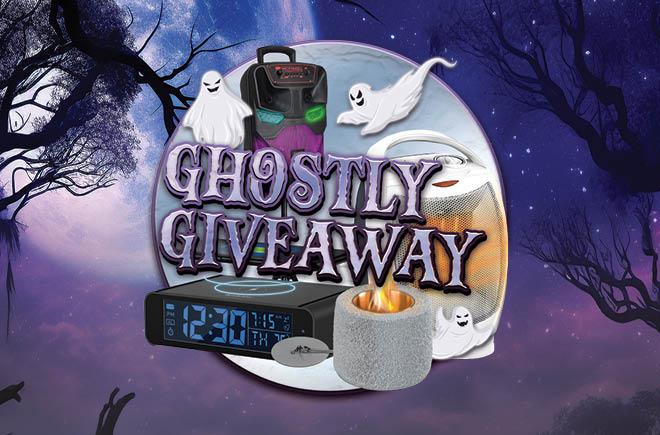 GHOSTLY GIVEAWAY